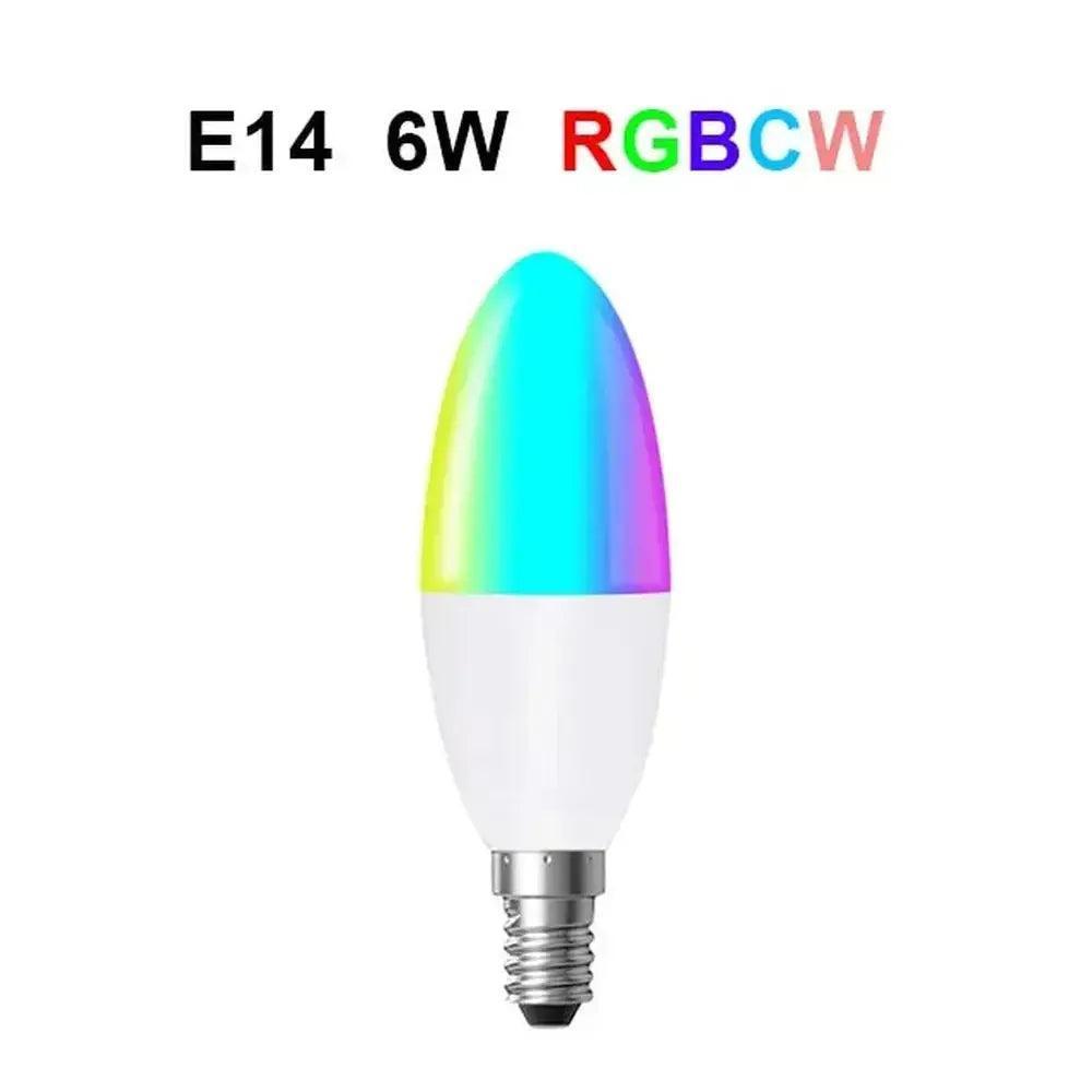 WiFi 5W E14 Smart Candle Bulb-LED Light Bulbs-Svetila.eu