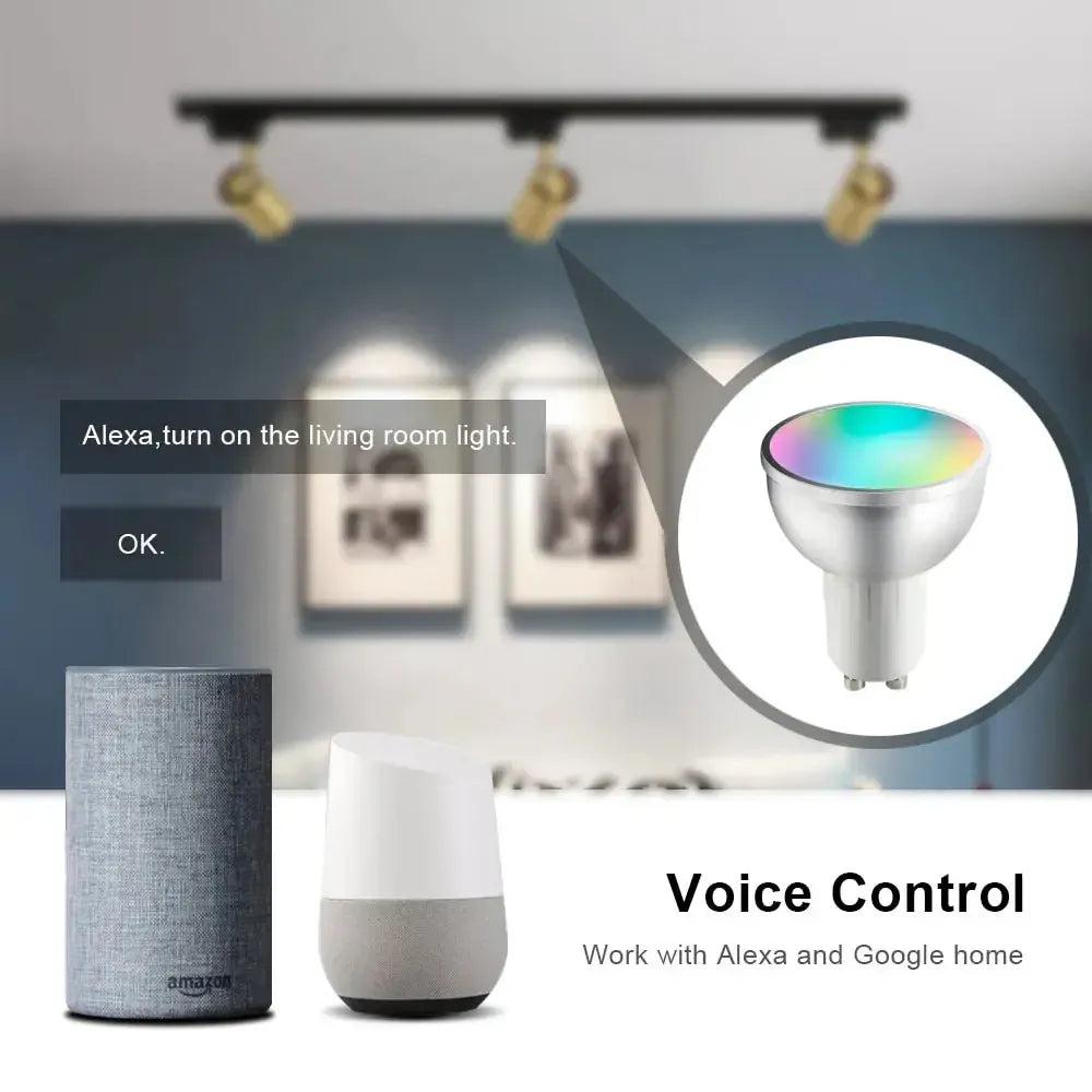 WiFi 5W GU10 Smart LED Bulb-LED Light Bulbs-Svetila.eu