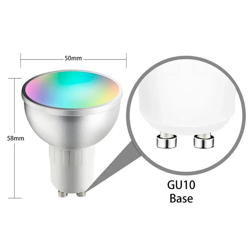 WiFi 5W GU10 Smart LED Bulb-LED Light Bulbs-Svetila.eu