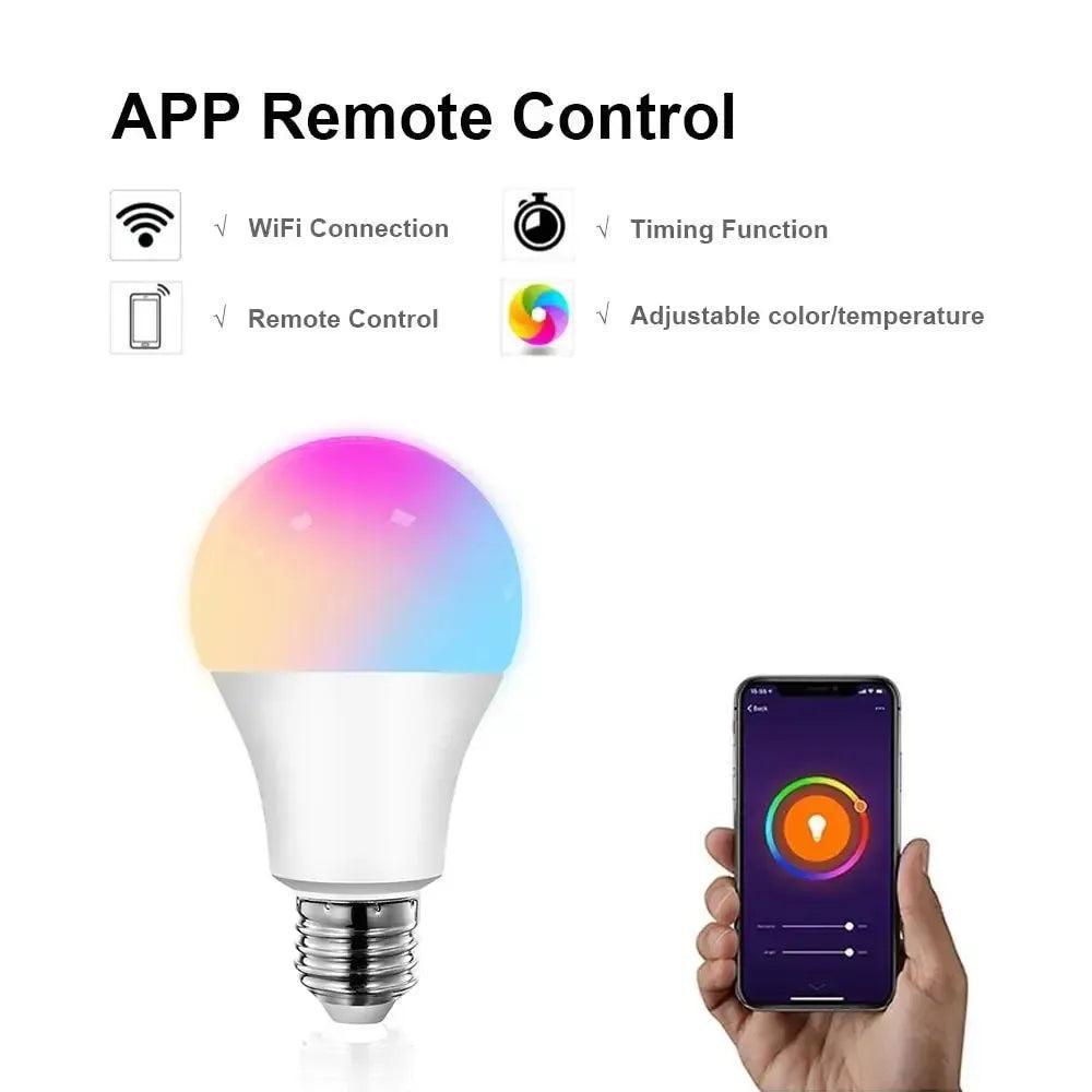 WiFi E27 Smart LED Light Bulb-LED Light Bulbs-Svetila.eu