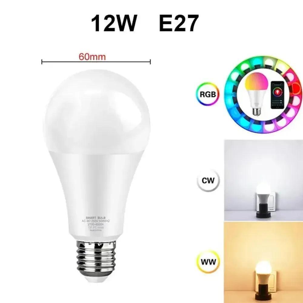 WiFi E27 Smart LED Light Bulb-LED Light Bulbs-Svetila.eu