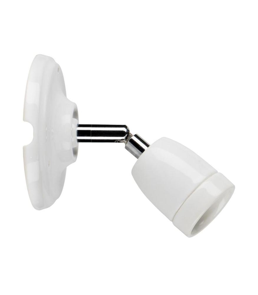 lampholder E27 porcelain, adjustable, white-Lighting for every space-Svetila.eu