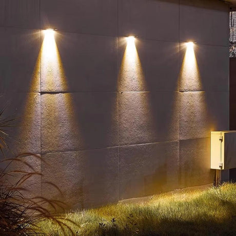 2 Pack Solar Wall Lights LED Solar Fence Outdoor Waterproof Lights-AE-Svetila.eu