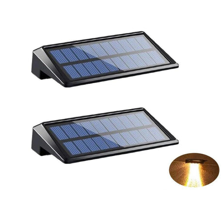 2 Pack Solar Wall Lights LED Solar Fence Outdoor Waterproof Lights-AE-Svetila.eu