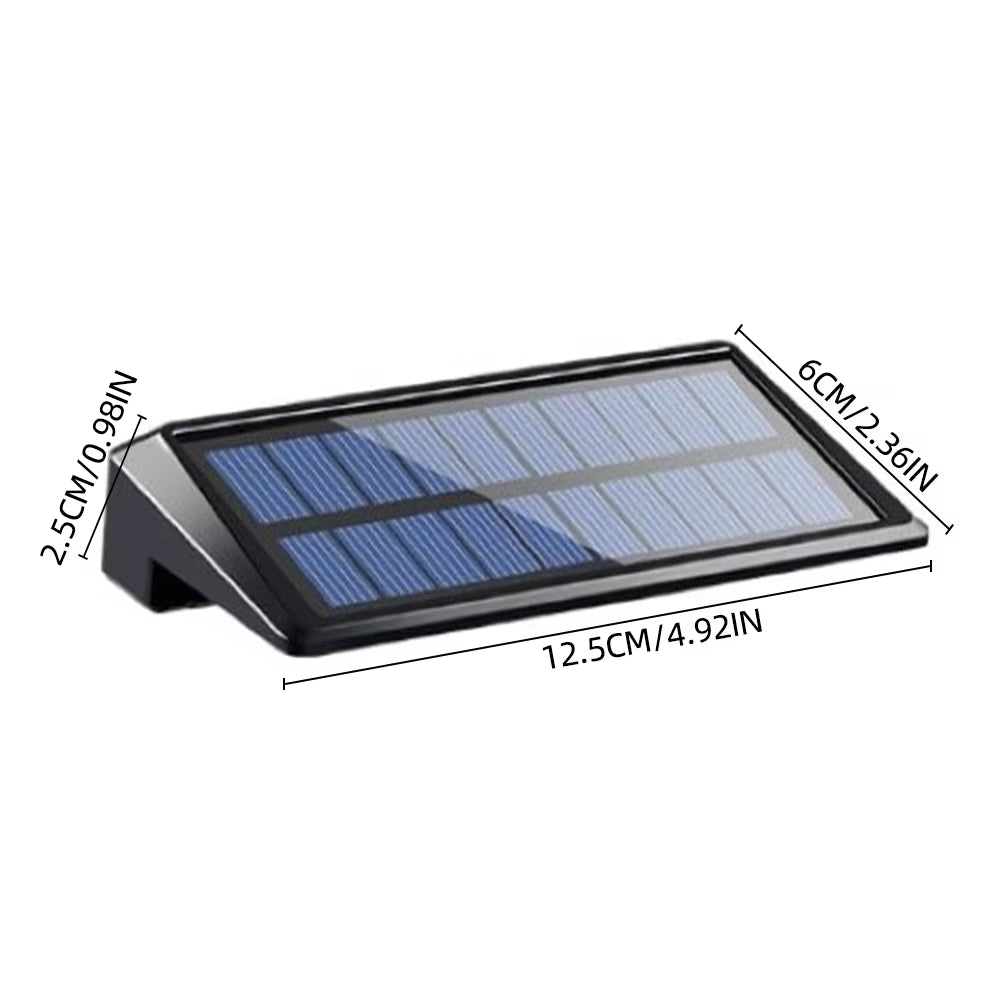 2 Pack Solar Wall Lights LED Solar Fence Outdoor Waterproof Lights-AE-Svetila.eu