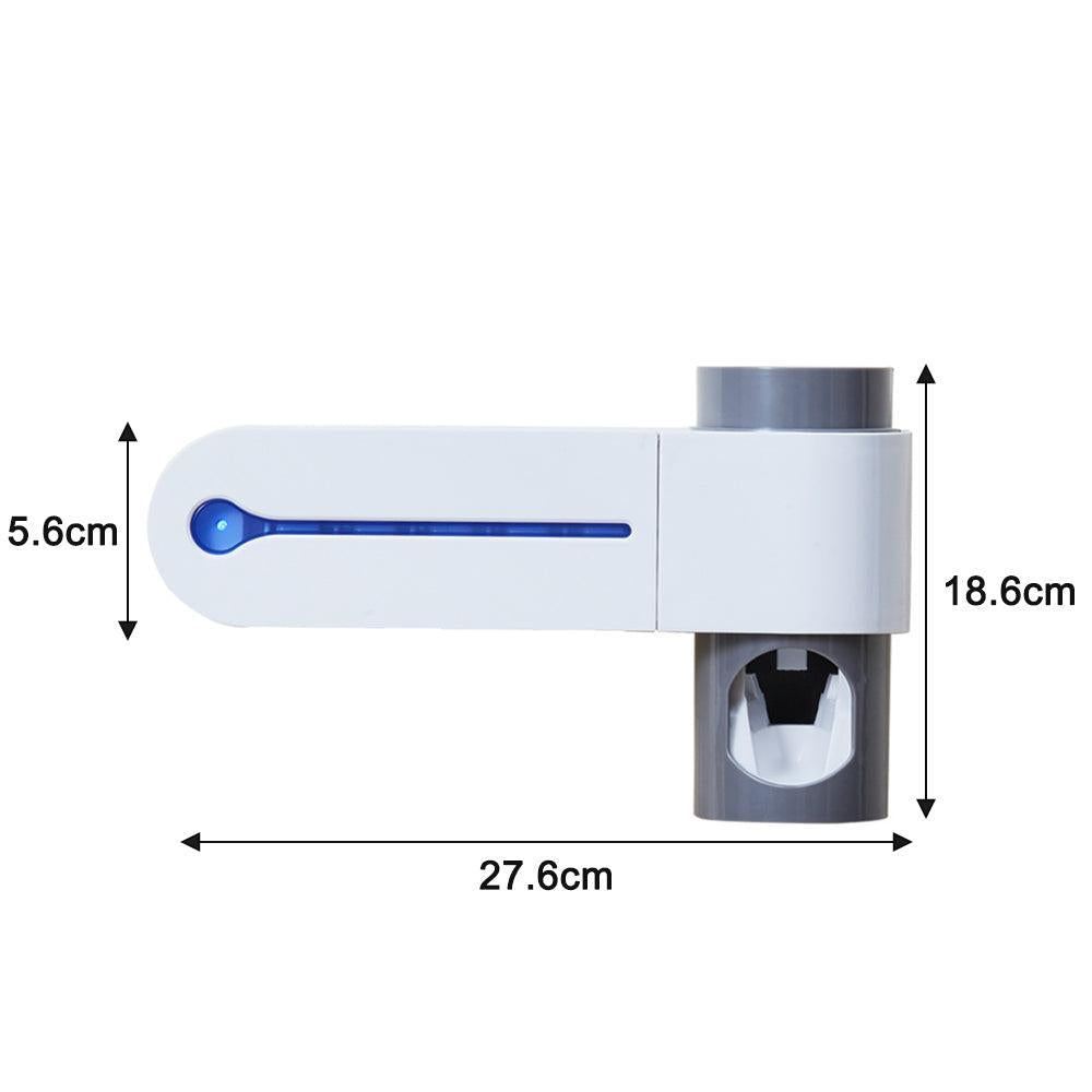 Antibacterial disinfection UV toothbrush holder- USB Charging-organization-Svetila.eu