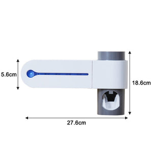 Antibacterial disinfection UV toothbrush holder- USB Charging-organization-Svetila.eu
