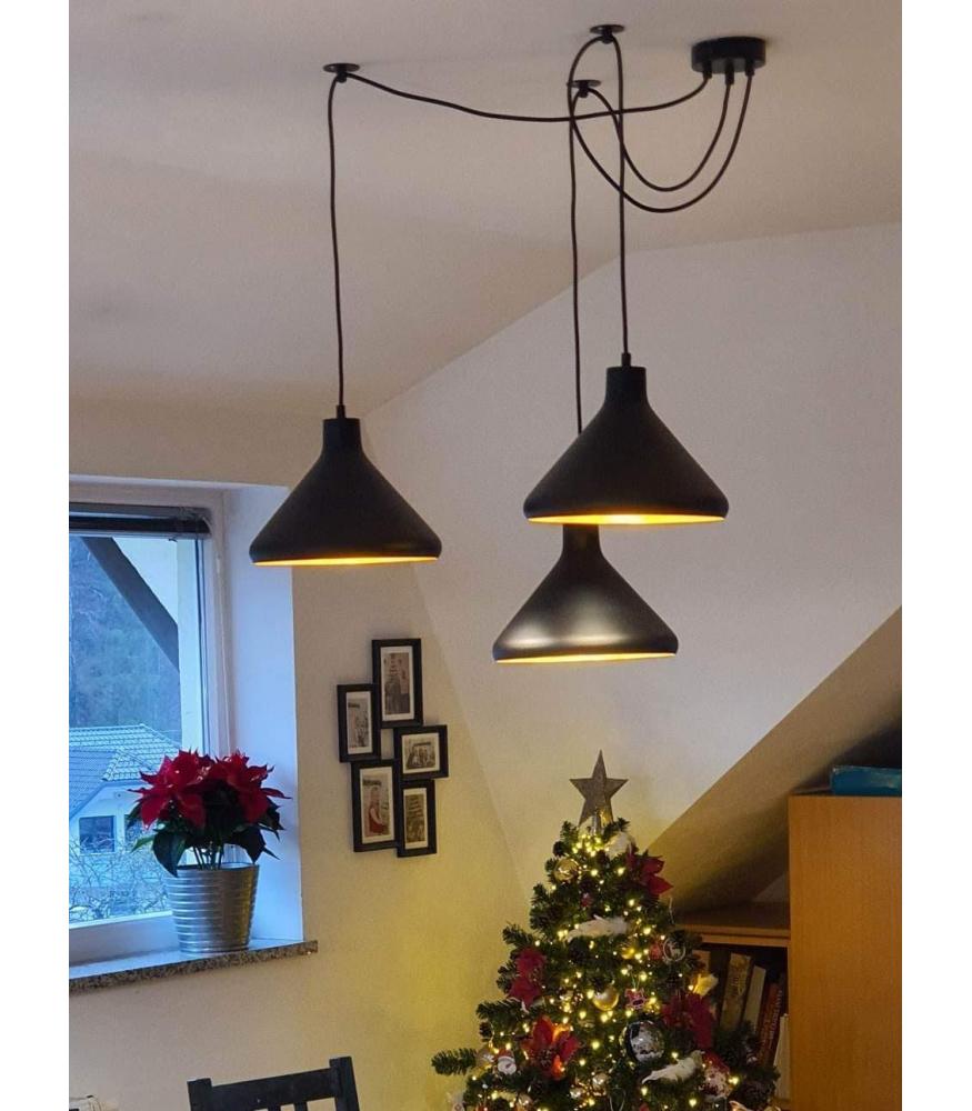 Ceiling Cup Metal Multi Cord-DIY – Lighting Components-Svetila.eu