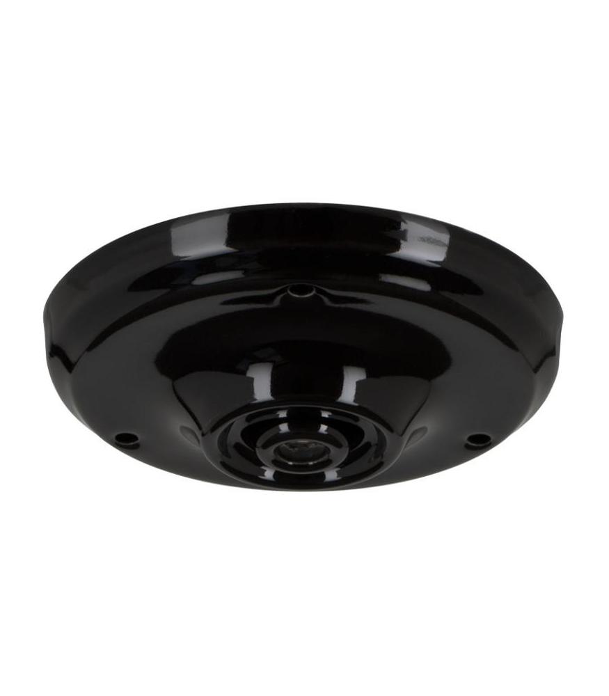 Ceiling Cup porcelain black-DIY – Lighting Components-Svetila.eu