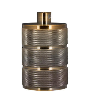 Decorative Lampholder Alu Grid E27 and E40 in Various Finishes-DIY – Lighting Components-Svetila.eu