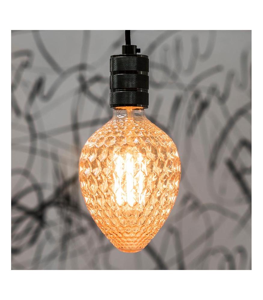 Decorative Lampholder Alu Grid E27 and E40 in Various Finishes-DIY – Lighting Components-Svetila.eu