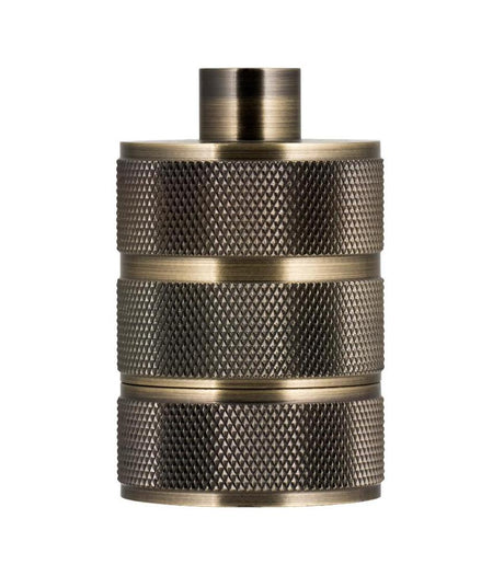 Decorative Lampholder Alu Grid E27 and E40 in Various Finishes-DIY – Lighting Components-Svetila.eu