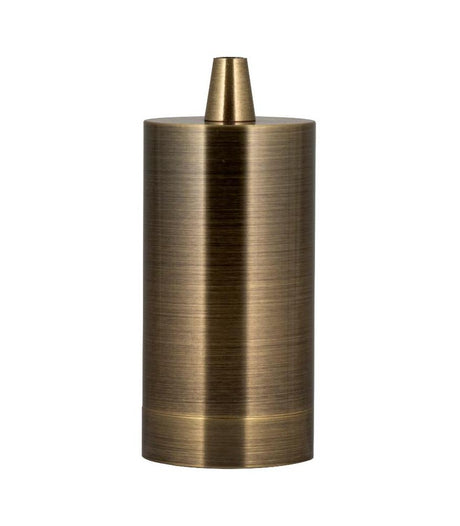 Decorative Lampholder Alu Long E27 antique and gold-DIY – Lighting Components-Svetila.eu