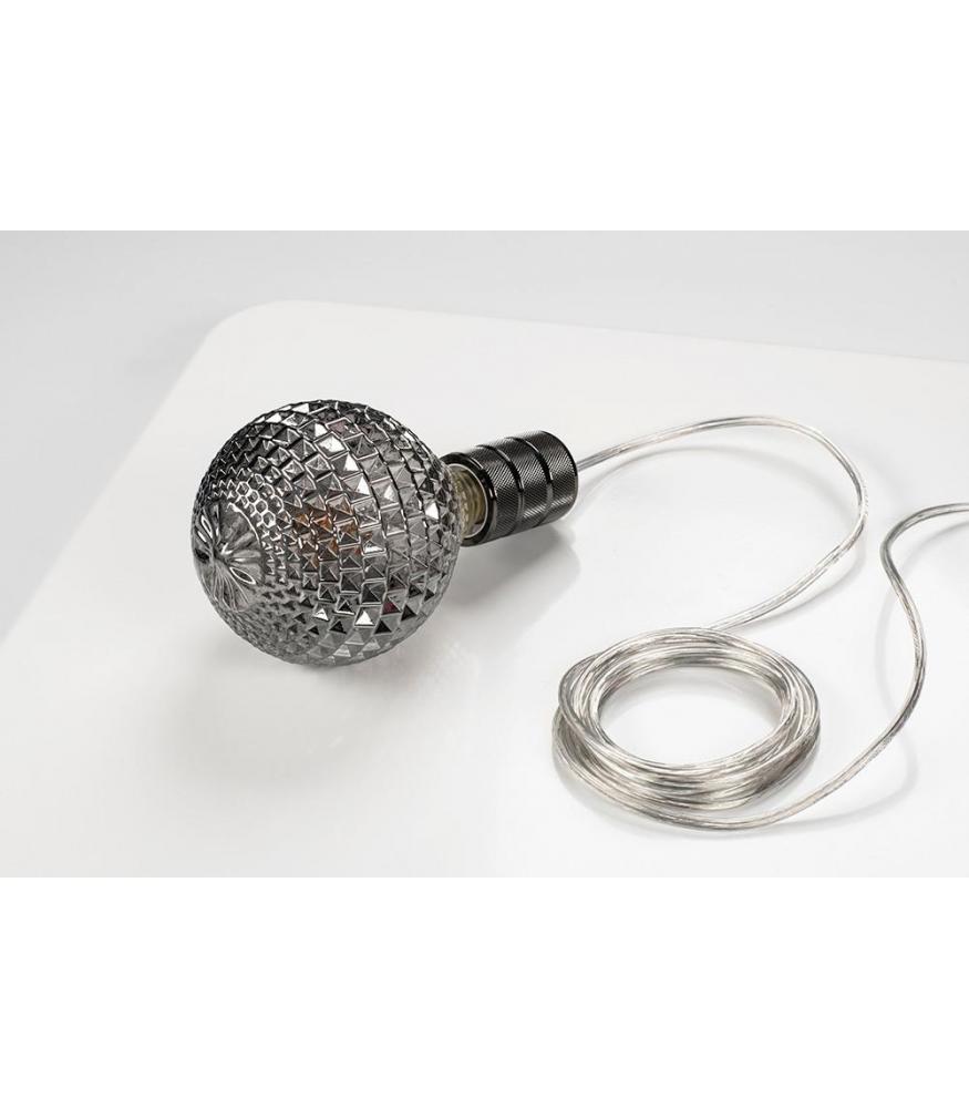 Decorative PVC Cable 2C transparent 3m-DIY – Lighting Components-Svetila.eu