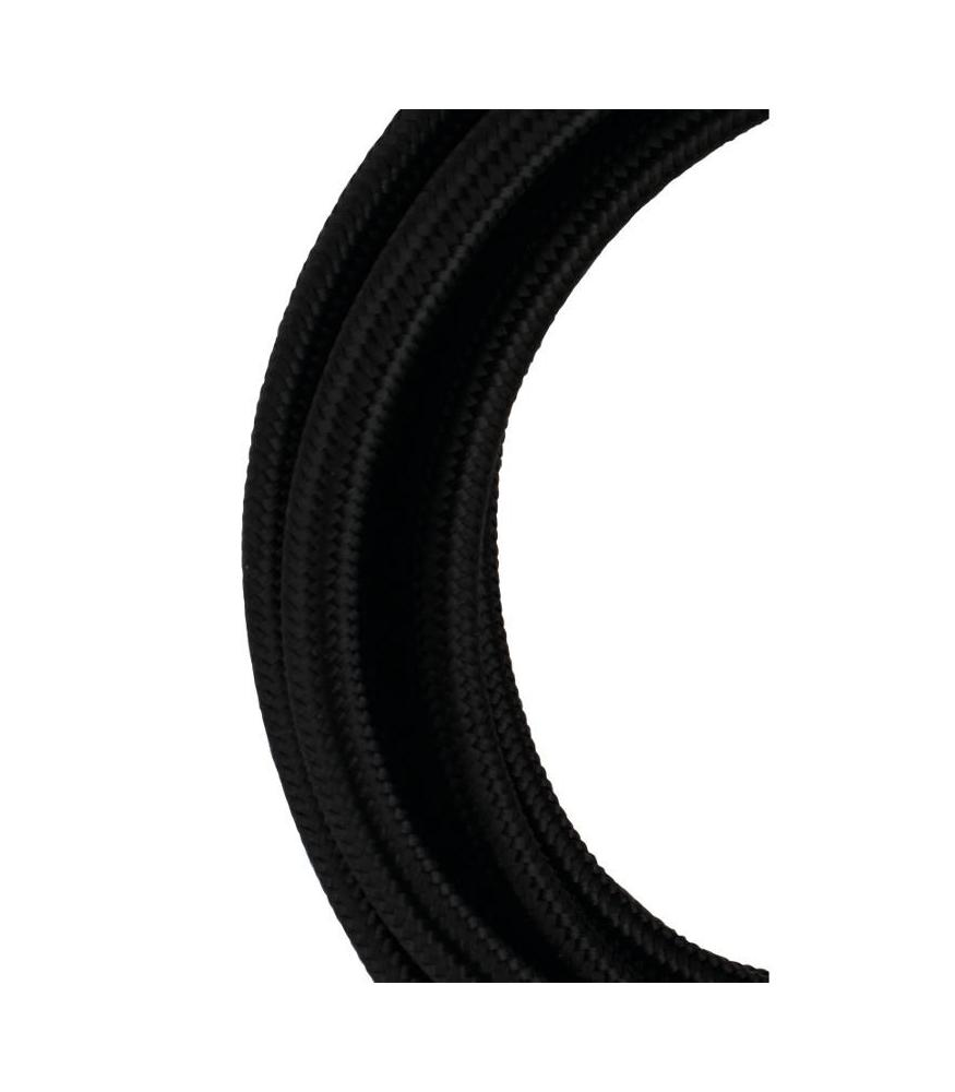 Decorative Textile Cable 2C black 50m-DIY – Lighting Components-Svetila.eu