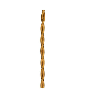 Decorative Textile Cable Twisted 2C 3m-DIY – Lighting Components-Svetila.eu
