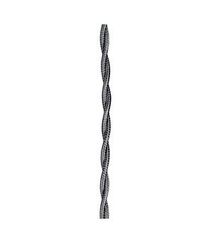 Decorative Textile Cable Twisted 2C 3m-DIY – Lighting Components-Svetila.eu