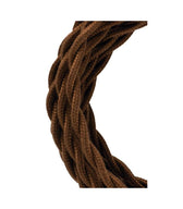 Decorative Textile Cable Twisted 2C 3m-DIY – Lighting Components-Svetila.eu