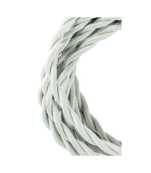 Decorative Textile Cable Twisted 2C 3m-DIY – Lighting Components-Svetila.eu