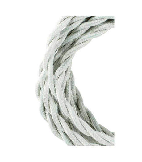 Decorative Textile Cable Twisted 2C 3m-DIY – Lighting Components-Svetila.eu