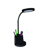 LABOR LED 3-Stage Brightness & Pencil Holder, Black-Lighting for every space-Svetila.eu