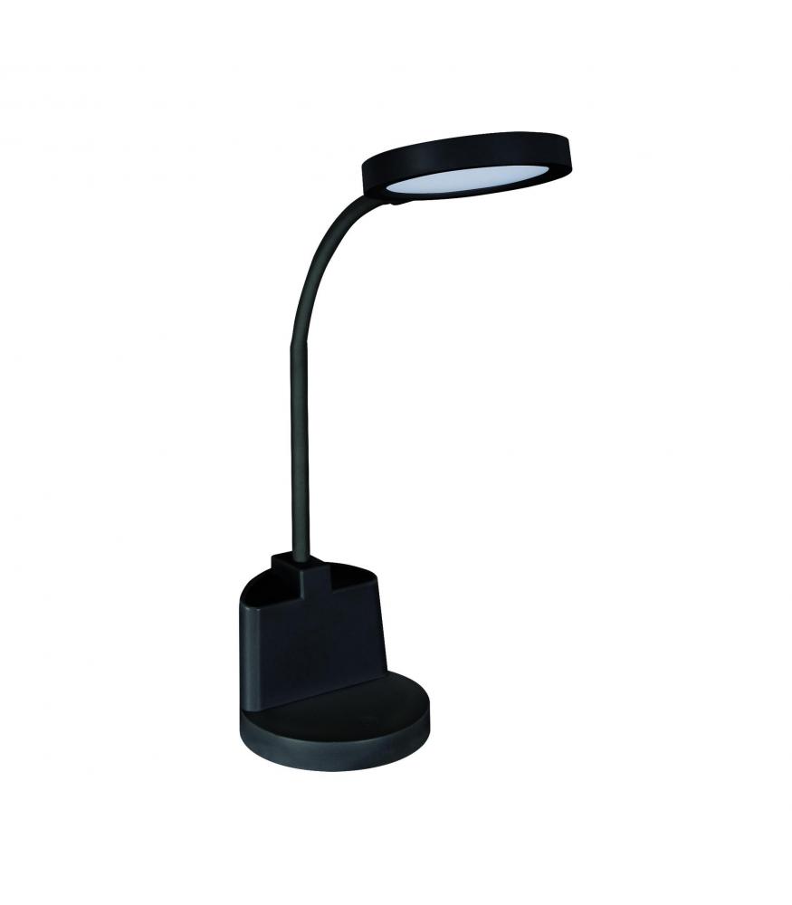 LABOR LED 3-Stage Brightness & Pencil Holder, Black-Lighting for every space-Svetila.eu