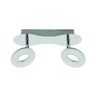 LED DONAT Chrome Light Fixture-Lighting for every space-Svetila.eu