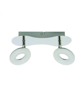 LED DONAT Chrome Light Fixture-Lighting for every space-Svetila.eu