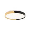 LED FARNA C - neutral white light, oak / black, available in 16W, 24W, 48W-Lighting for every space-Svetila.eu
