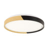 LED FARNA C - neutral white light, oak / black, available in 16W, 24W, 48W-Lighting for every space-Svetila.eu
