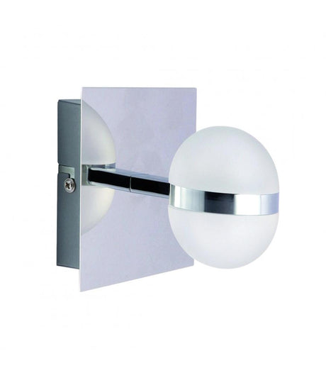 LED GABI Water-Resistant Chrome LED Light Fixture-Lighting for every space-Svetila.eu