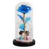 LED Glass Dome LED Enchanted Galaxy Rose with Fairy Lights in Dome-AE-Svetila.eu
