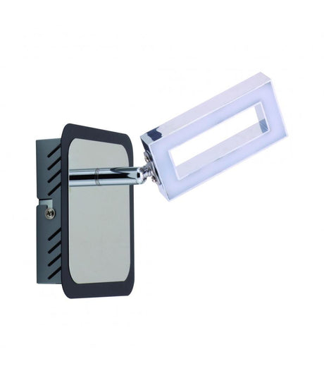 LED KENT 6W Chrome Lighting Fixture-Lighting for every space-Svetila.eu