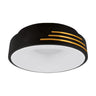 LED LIBRUS 24W NW - black / gold, neutral white light-Lighting for every space-Svetila.eu

