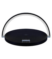 LED Light SATURN Wireless Phone Charger and Portable Bluetooth Speaker Combo-Lighting for every space-Svetila.eu