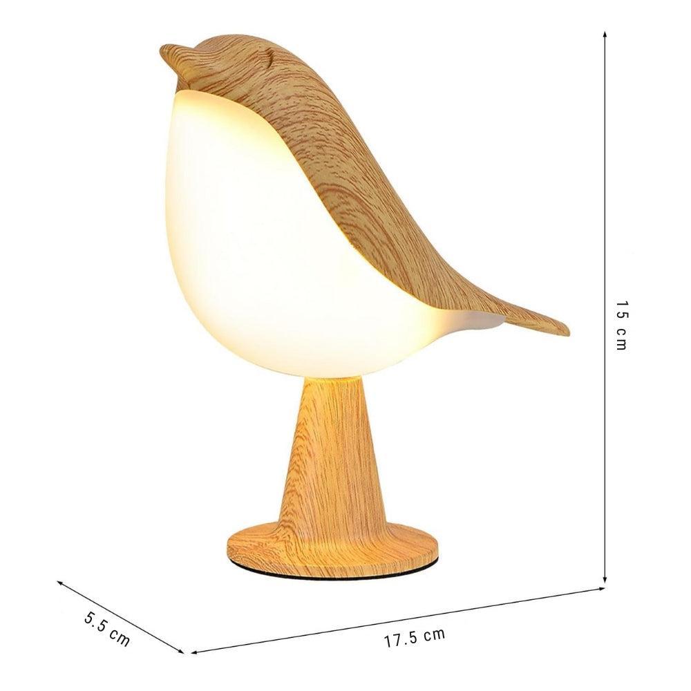 LED Night Light 3 Colors Touch Switch Bedside Light Dimmable Bird Lamps-AE-Svetila.eu
