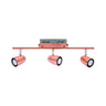 LED RUDA 1C 2L 3I 4I 6W WW copper/chrome-Lighting for every space-Svetila.eu