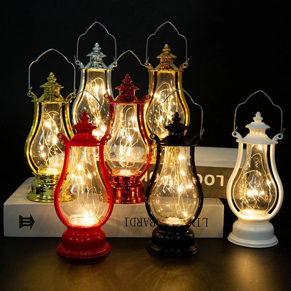 Led Retro Small Oil Lamp Multicolor Interior Decorative Desk Lamp-AE-Svetila.eu