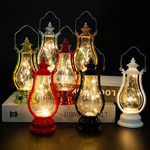 Led Retro Small Oil Lamp Multicolor Interior Decorative Desk Lamp-AE-Svetila.eu