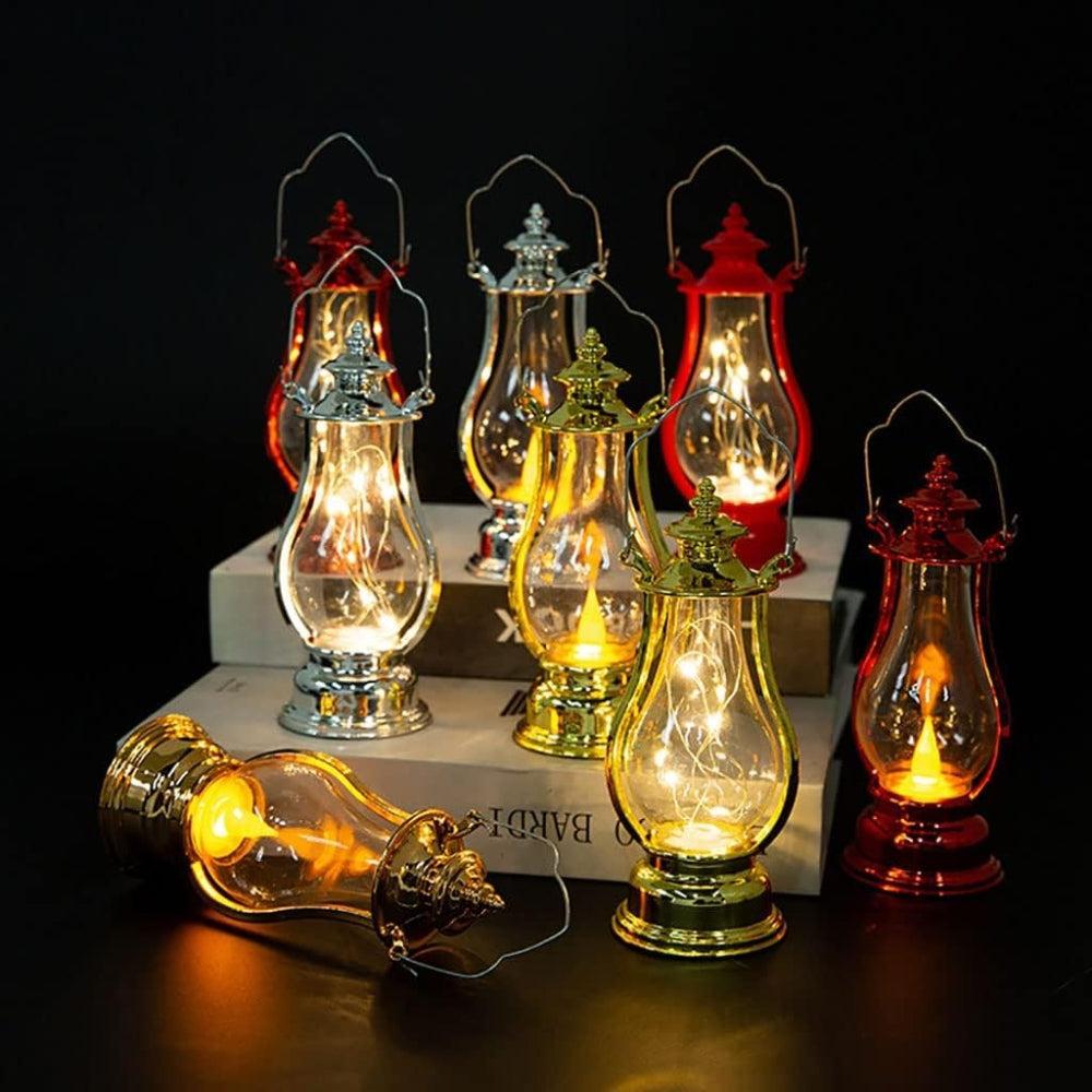 Led Retro Small Oil Lamp Multicolor Interior Decorative Desk Lamp-AE-Svetila.eu