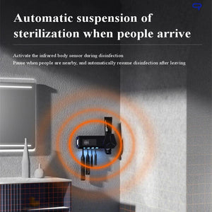 Light Charging Smart UV Toothbrush Sterilizer Bathroom Kit-Dental Care-Svetila.eu