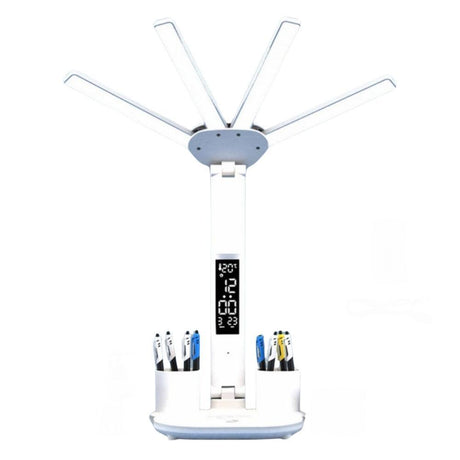 Multifunction Table Lamp LED Four Headed Folding Reading Lamp-AE-Svetila.eu