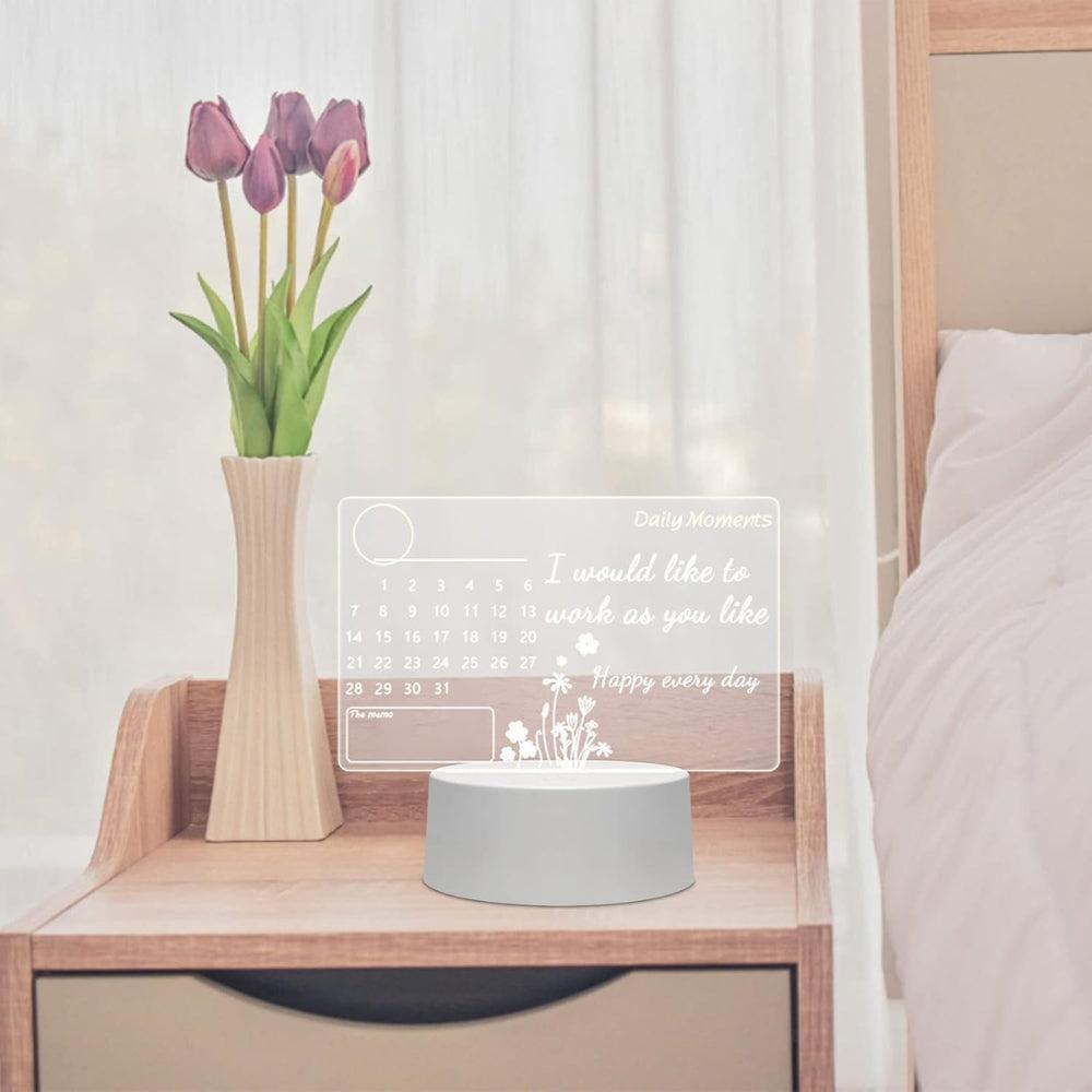 Note Board Night Light DIY Led USB Message Holiday Light With Pen-AE-Svetila.eu