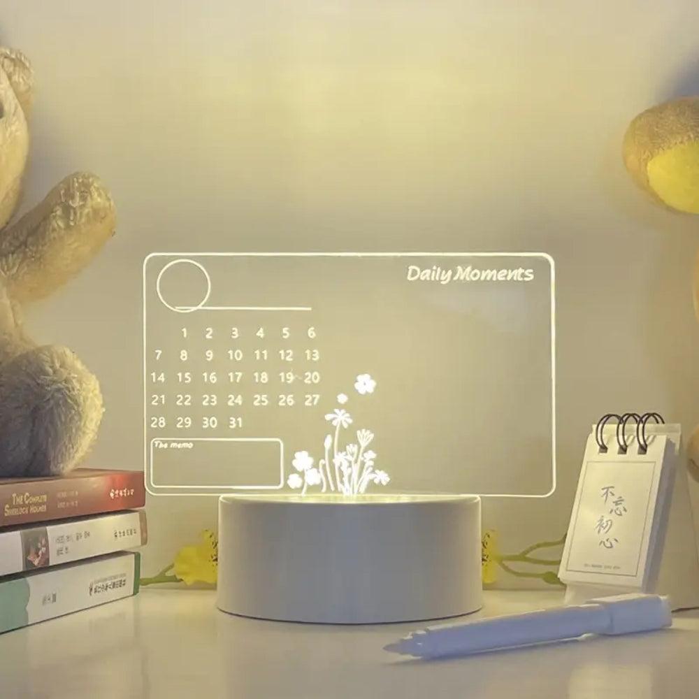 Note Board Night Light DIY Led USB Message Holiday Light With Pen-AE-Svetila.eu