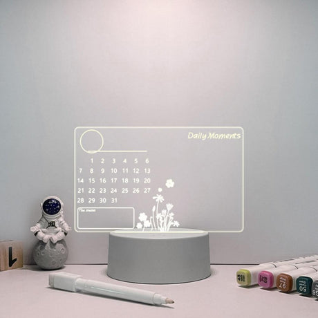 Note Board Night Light DIY Led USB Message Holiday Light With Pen-AE-Svetila.eu