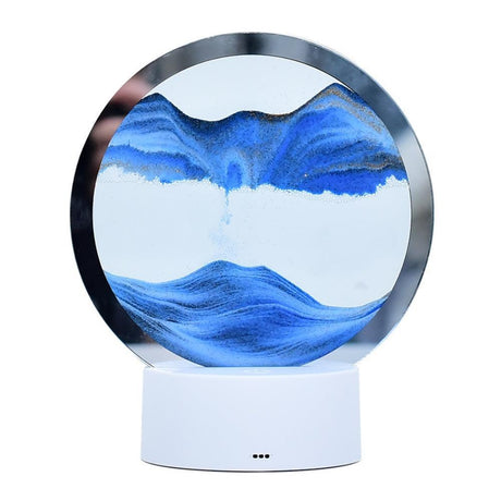 Sandscape Moving Sand Art LED Table Lamp-AE-Svetila.eu