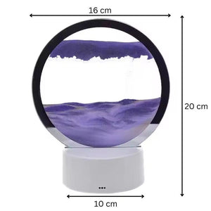 Sandscape Moving Sand Art LED Table Lamp-AE-Svetila.eu