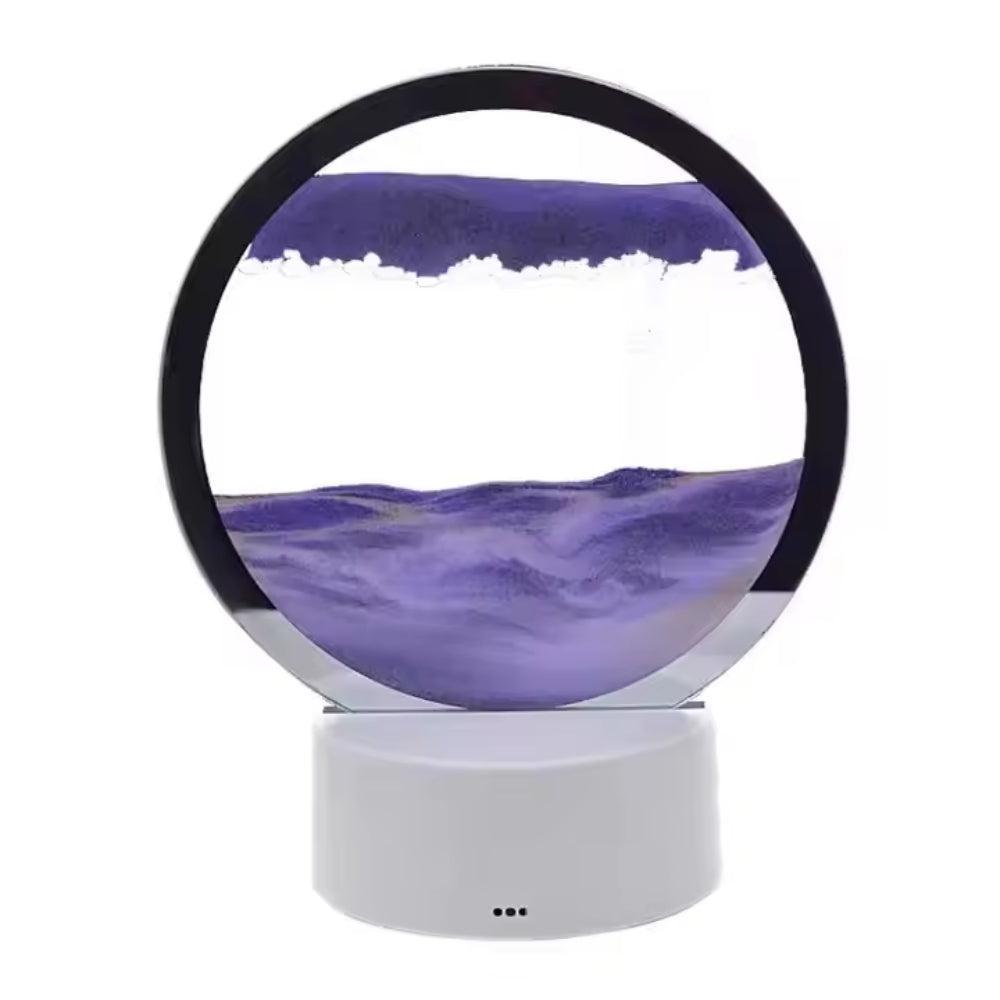 Sandscape Moving Sand Art LED Table Lamp-AE-Svetila.eu