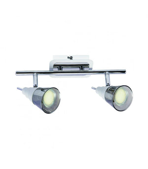 TOMI GU10 chrome & white-Lighting for every space-Svetila.eu