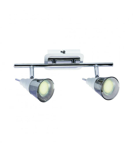 TOMI GU10 chrome & white-Lighting for every space-Svetila.eu